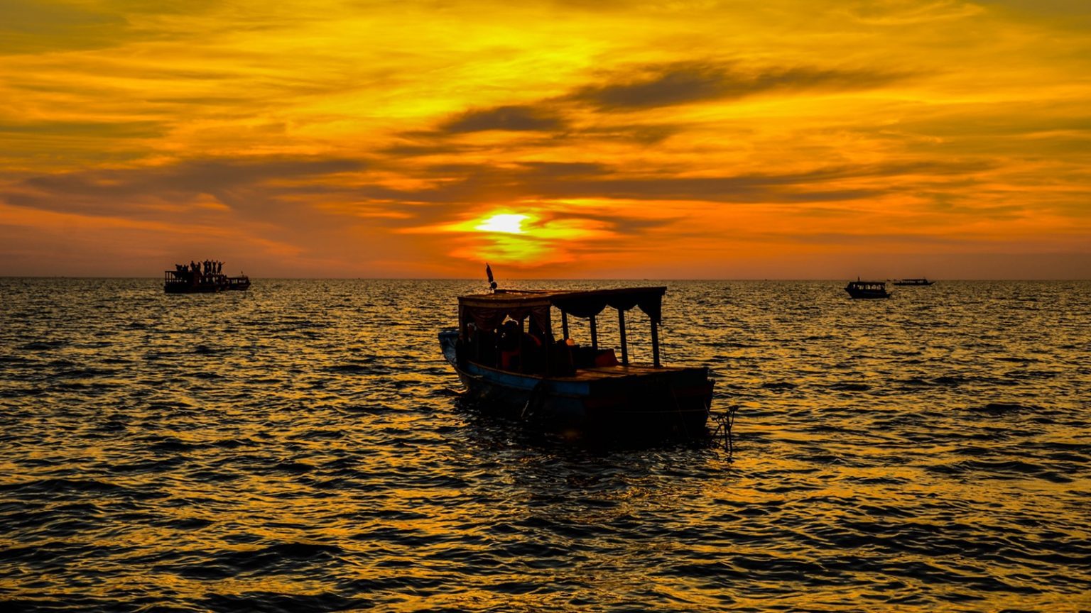 Private Sunset Cocktail Cruise On Tonle Sap Lake Asian Trails